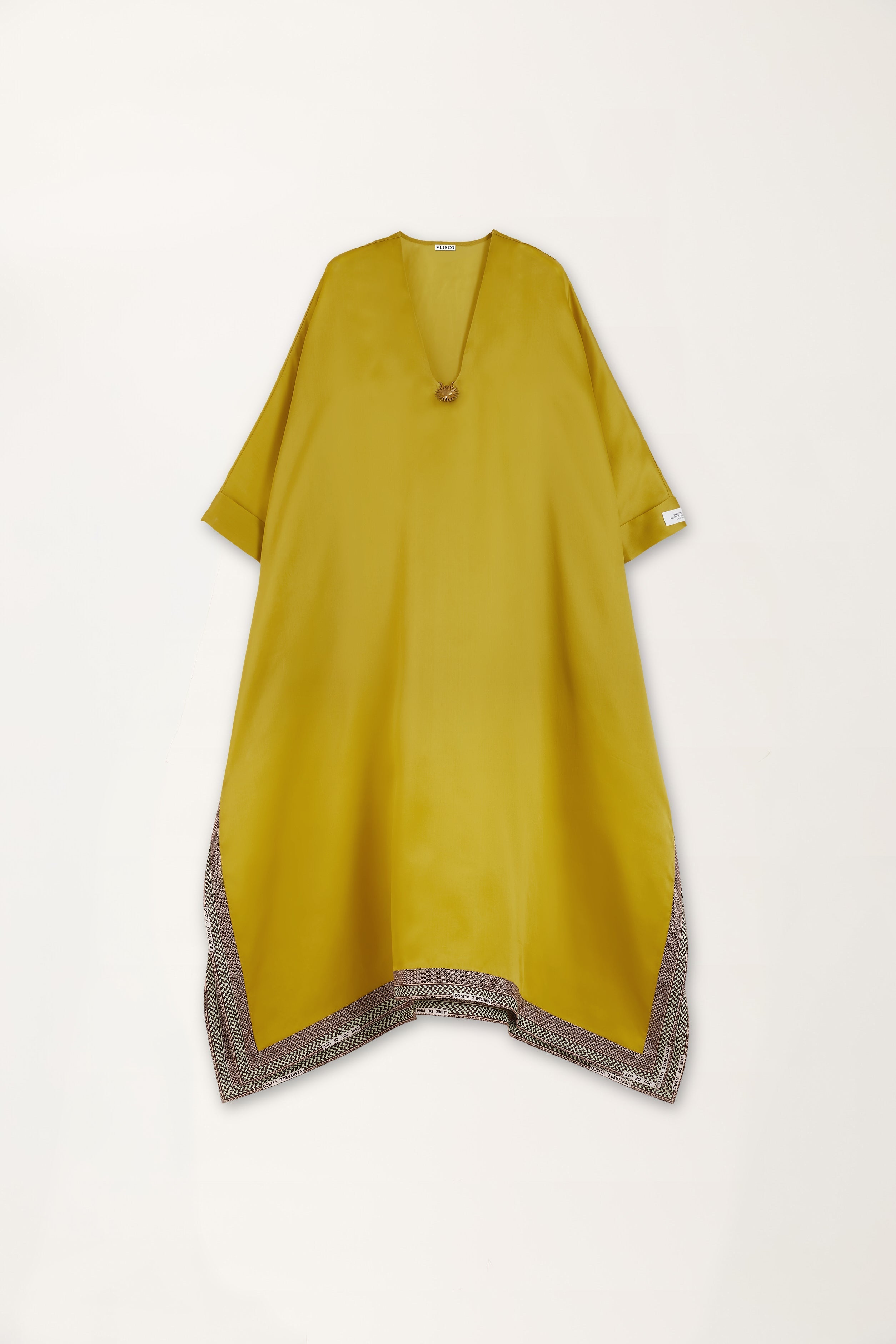 Energetic Yellow Kaftan