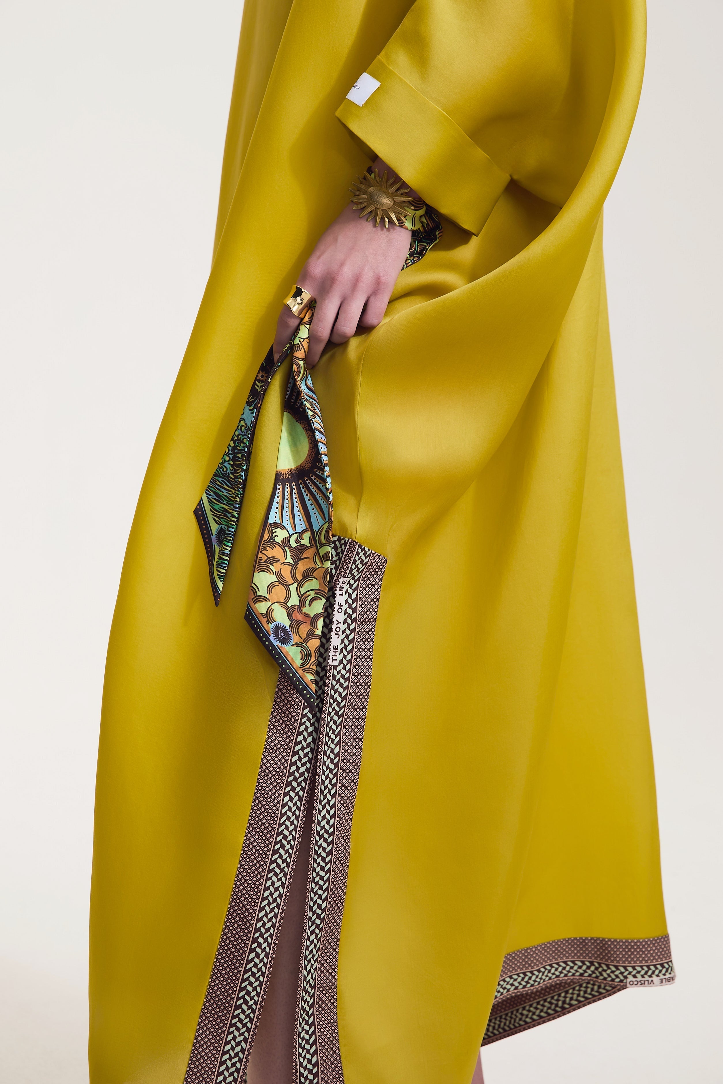 Energetic Yellow Kaftan