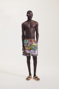 Rainbow Print Swim Shorts