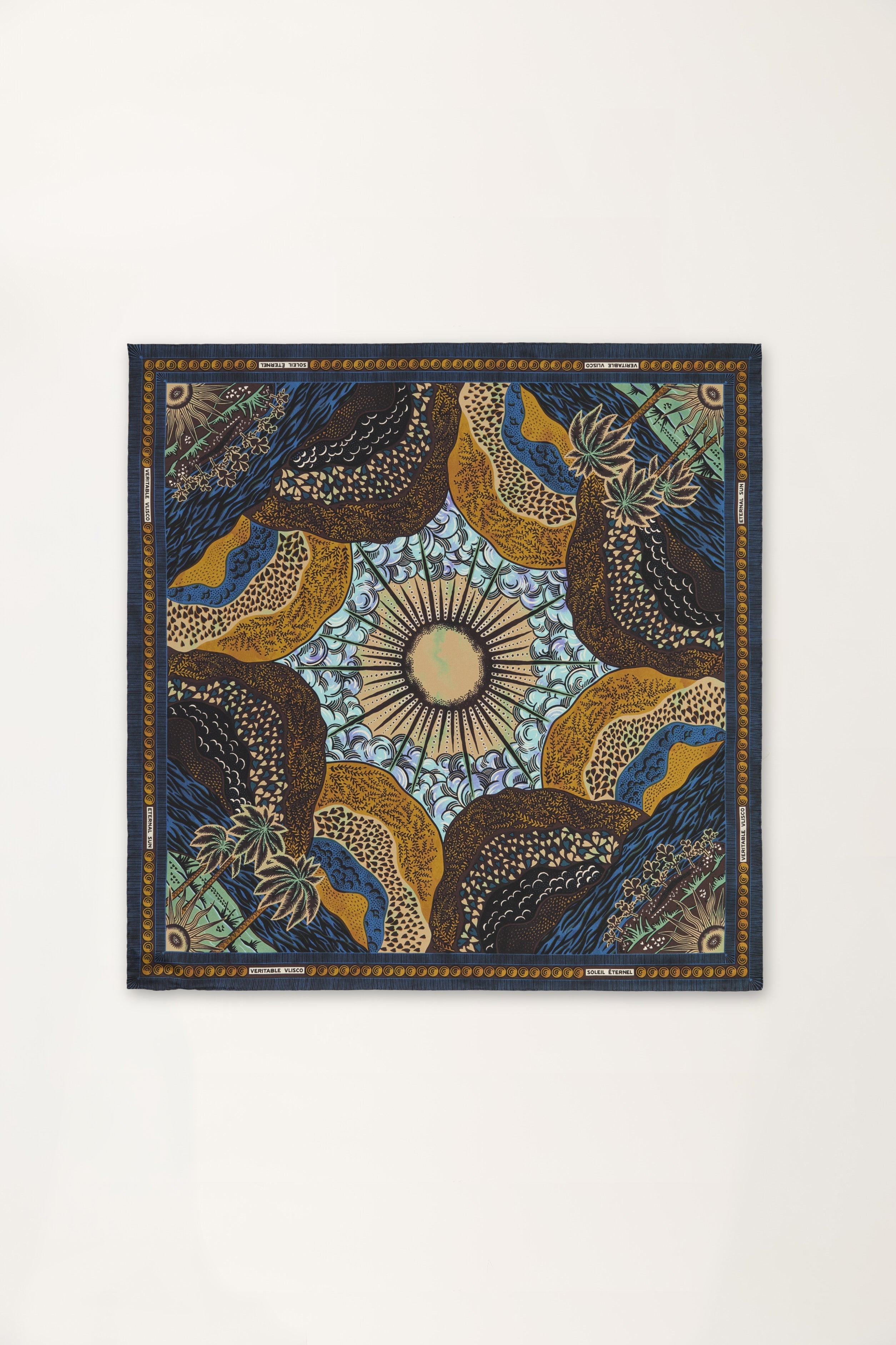 Eternal Sun Blue Scarf 68